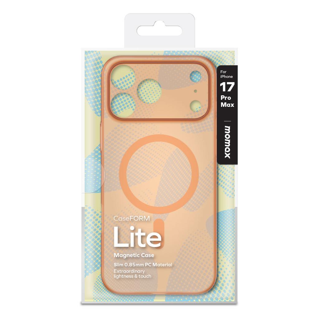 MOMAX MTAP25 Pro iPhone 17 Pro Max Magnetický kryt Matný Ultra tenký PC kryt na telefon