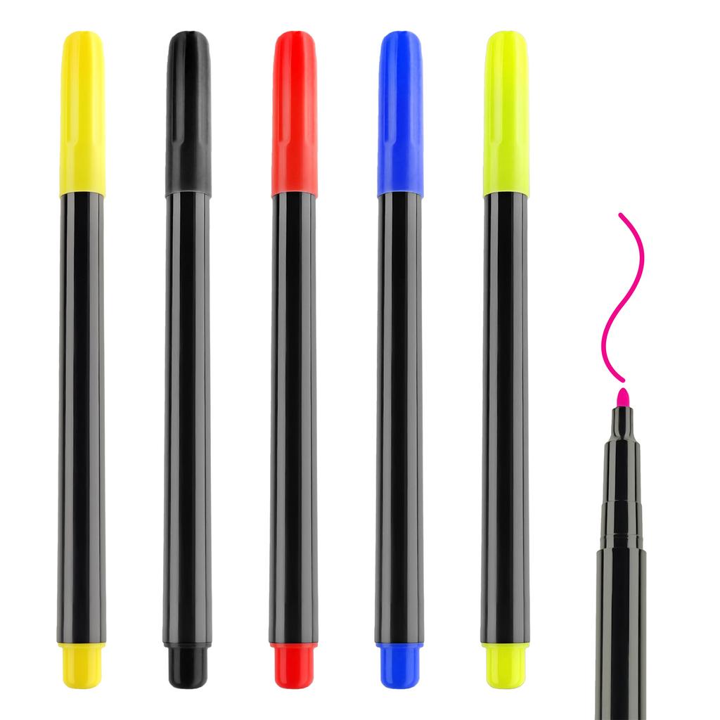 Unique Colors Iron On Transfer Pens Heat Transfer Press for DIY Fabric Painting Fabric Marker for T-Shirts Pillow