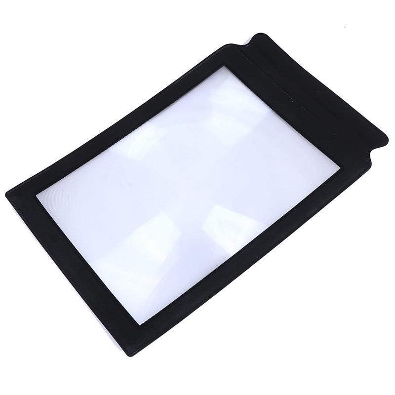 Home Office Supplies A4 Large Sheet Magnifier Glass Reading Aid Lens For Reading