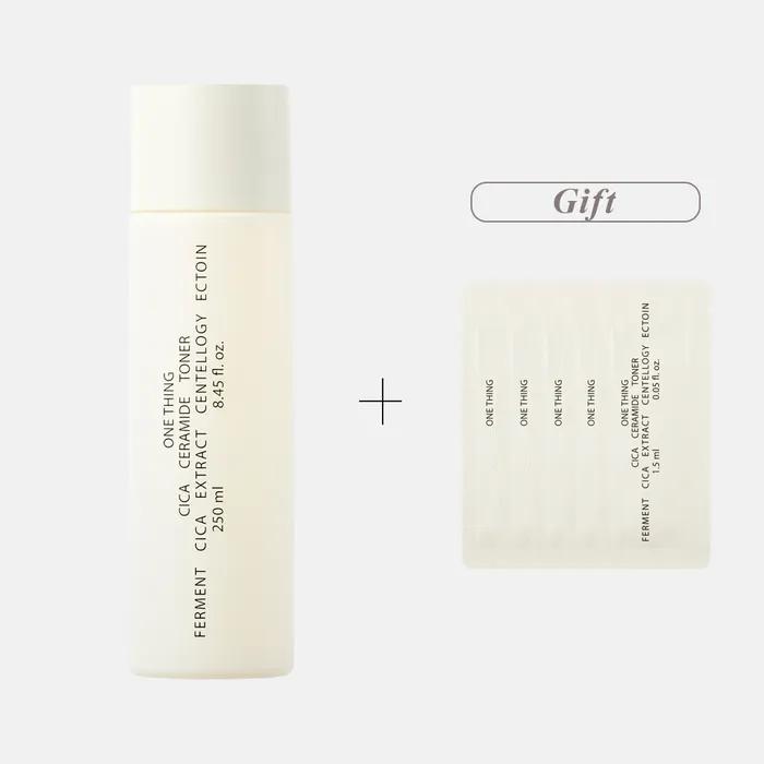 

[GIFT] Cica Ceramide Toner 250ml (+Toner 1.5ml x 5 sheets)