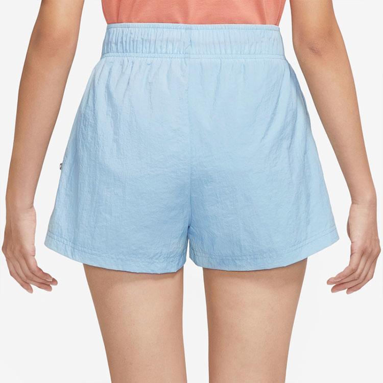 Nike Woven Mesh Color Block Pocket Breathable Sports Shorts Women shorts Blue DM6561-494