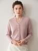 European & American Fashion Cashmere Women's Solid Color Knit Cardigan with Tassels - Loose & Slimming Single-Breasted Design