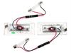 BMW X5 E53 X3 E83 LED kentekenplaatverlichting 2 stuks set