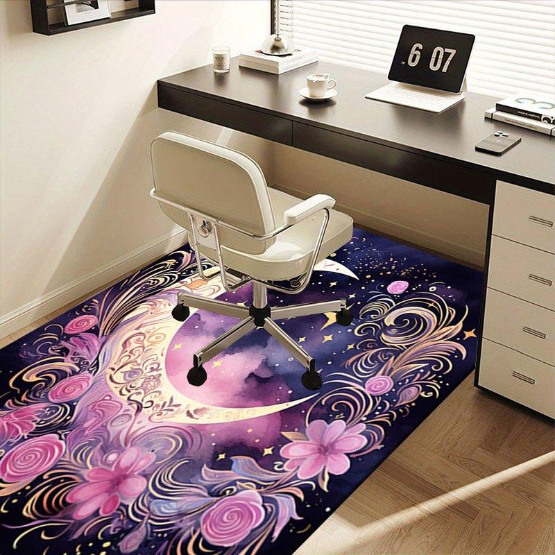 """Verzauberter Halbmond Wandkunst""": Himmlische Fantasy Dekoration"Büromatte Heimdekoration Bürostuhl Teppich für Büro ph20
