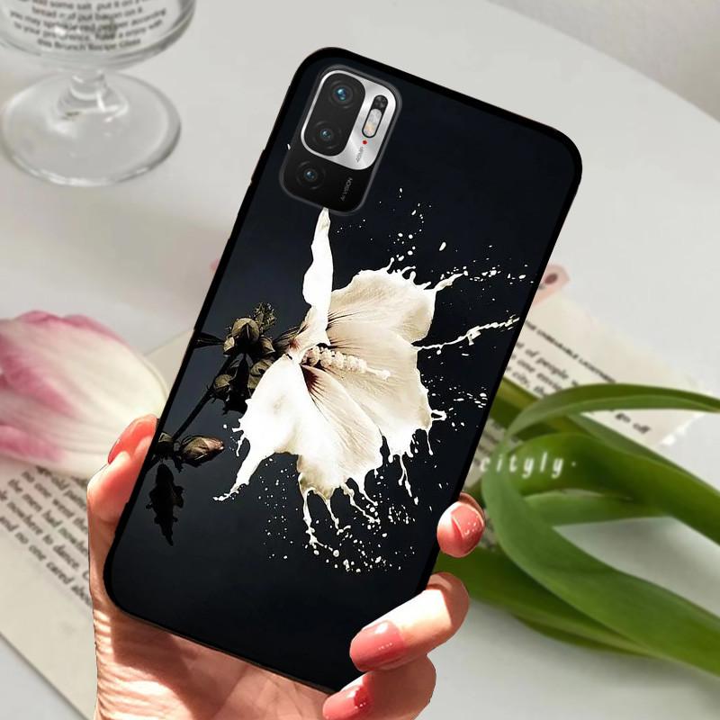 Für Redmi Note 10 5G Hülle M2103K19C Tier Silikon Weiches TPU Handyhüllen Für Xiaomi Poco M3 Pro 5G Stoßfest Bumper Fundas