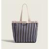 Large Capacity Canvas Shoulder Bag Casual Shopping Bag Portable Tote Bag