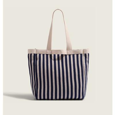 Large Capacity Canvas Shoulder Bag Casual Shopping Bag Portable Tote Bag