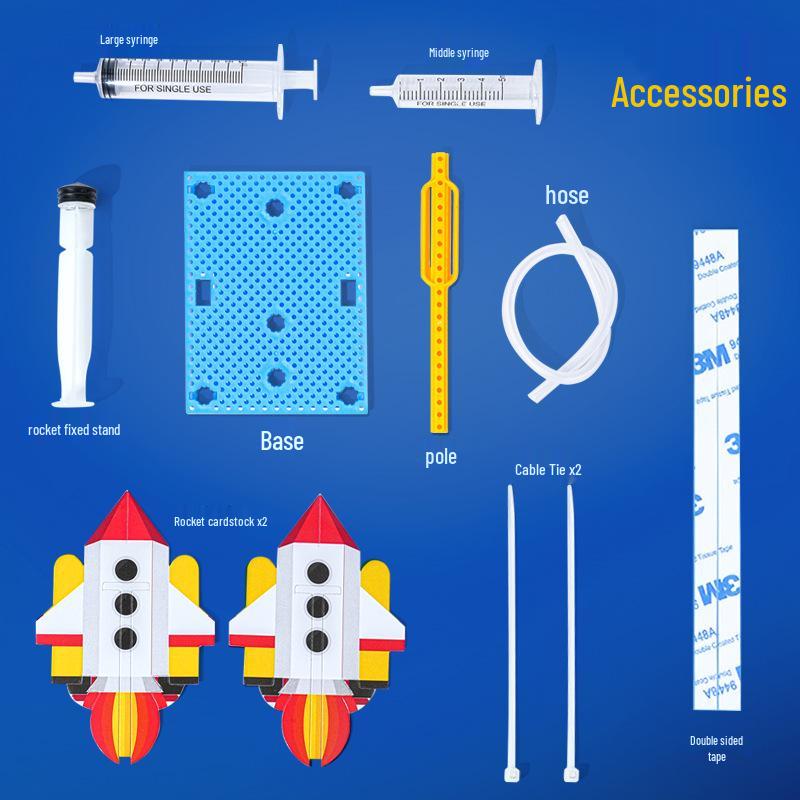 DIY Rocket Launcher Kit for Middle School Physics