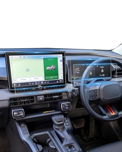 

Ruiya 2-Piece Set: PET Screen Protector for Toyota New RAV4 60 Series (6th Generation), 12.9-inch [Navigation + Meter], Navigation and Meter Screen Pr