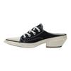 Converse Chuck 70 De Luxe Pointed Mule Comfortable Fit High Heels Women heels Black A16060C