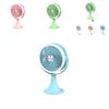 Desktop Illuminated Mini Fan Outdoor Lamp Table Fan Usb Charging Indoor Outdoor Portable Electric Fan White Plug Version)