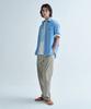 COVERNAT Semi-Wide String Cargo Easy Pants Light Khaki