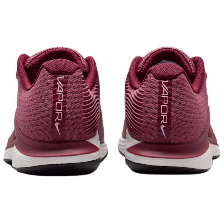 Nike  Vapor 12 Hard Court Tennis Pink Smoke Vast Grey Black White Women Sneakers FV5554-600