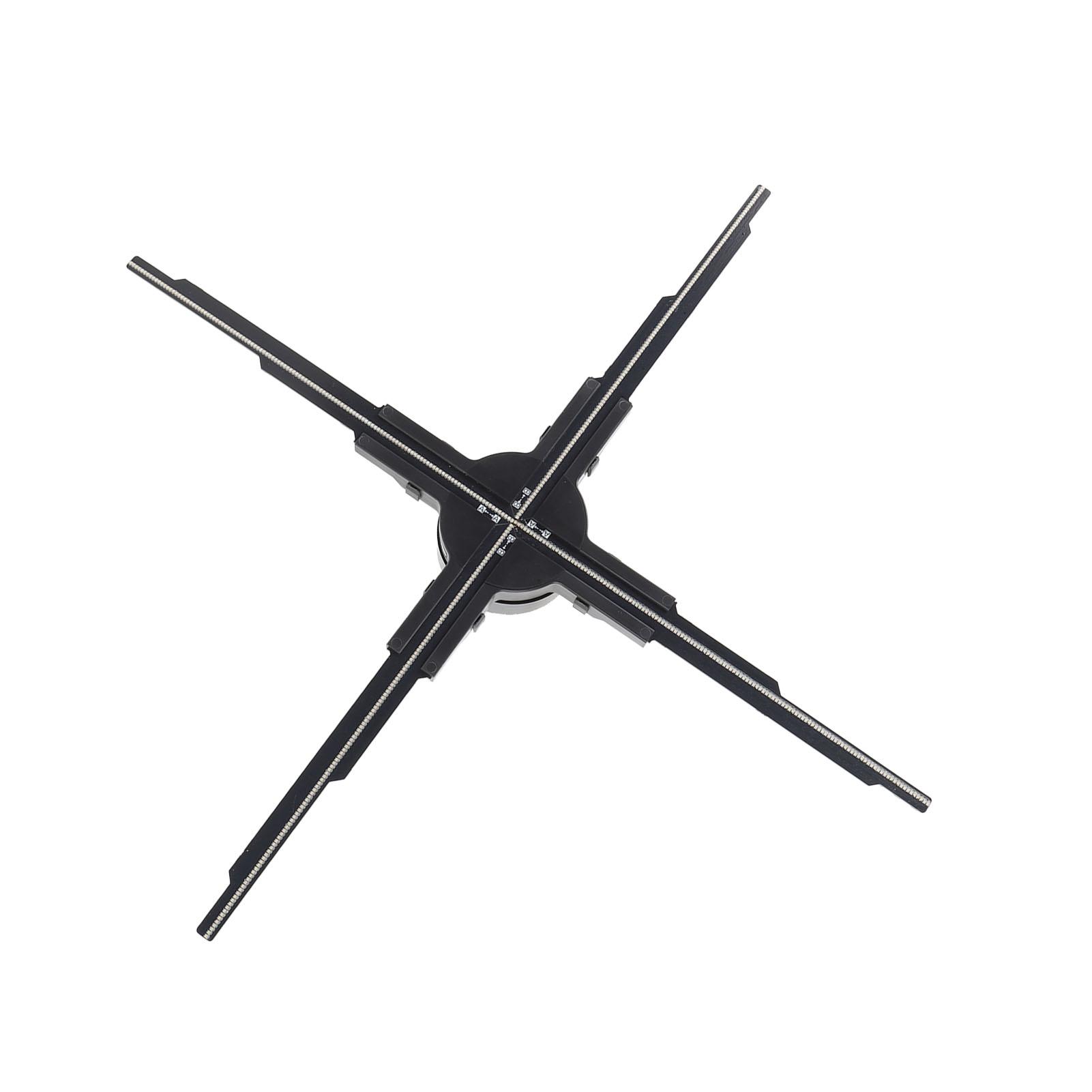 

3D голографический вентилятор 50 см 4 лопасти 2000x510 3D голографический проектор видеорекламный дисплей вентилятор с