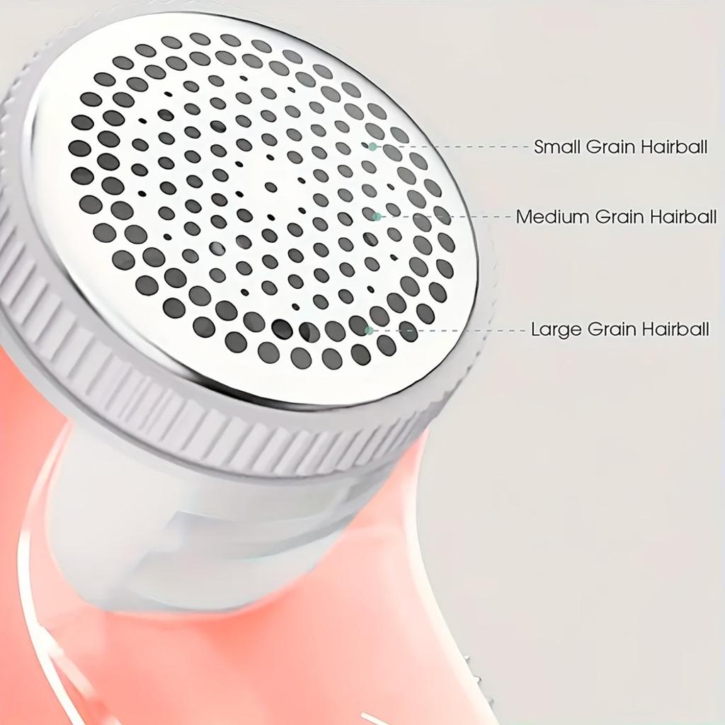 USB Plug-in Clothes Hairball Trimmer Clothes De-Baller Scraper, High Power, Fast Removal of Clothing Hairballs, Cute and Compact Shape