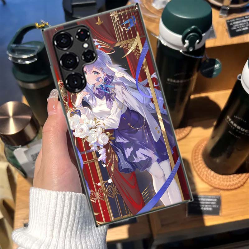 

Star Rail Robin Cases Phone Case for Samsung Galaxy S26 Ultra S25 Edge S24 S23 FE S21 Plus S20 S22 S10 Cover TPU Capa Shell Shoc Samsung S23