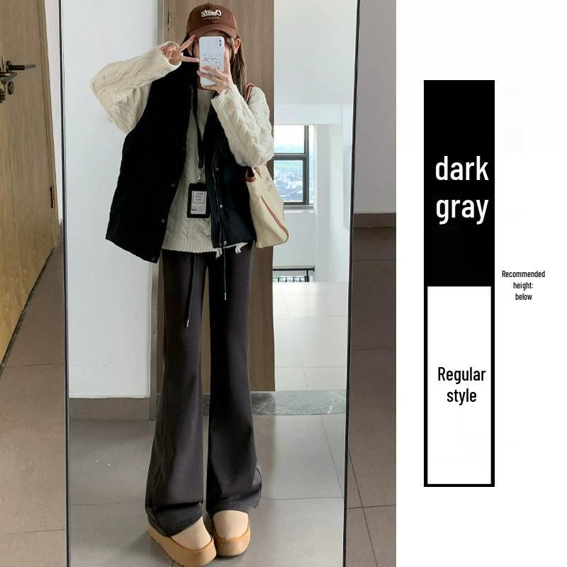 

Женские спортивные брюки клеш для йоги с высокой посадкой для миниатюрных - Летние с контролем живота микро-клеш XS S (80-95 jin)