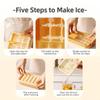 Creative Mini Ice Cube Mold 32 Grid Reusable Square Maker Tray for Cold Drinks Home Party Kitchen Use