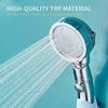 Punch-free Silicone Shower Suction Cup Mounting Base for Bathroom (White)