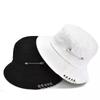 Hat summer breathable pin ring iron ring bucket hat men basin hat sunscreen sunshade bucket hat women