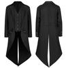 Men's Medieval Retro Tuxedo Jacket for Spring & Autumn 2025 - Performance COS Costume