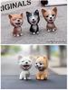 Bulldog Bobblehead Car Ornament | Cute Resin Dashboard Decor