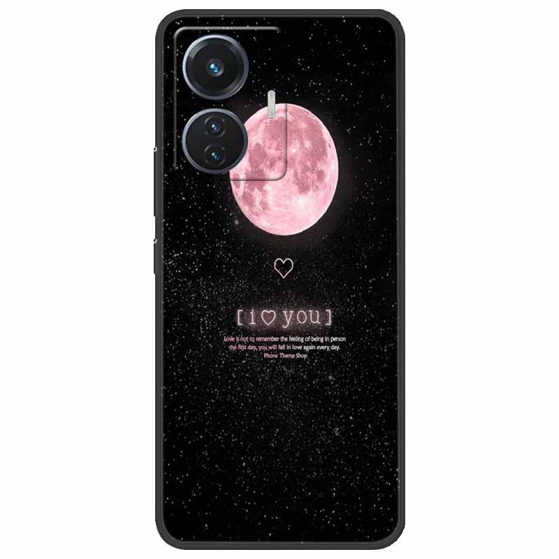 Christmas Case For Vivo T1 44W Soft Silicone Back Cover for Vivo T1 4G Snapdragon 680 Phone Case Cartoon V2153 VivoT1 4G Funda