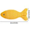 1PC Fun Cat Sackcloth Fish Toy High With Catnip Fish Pet Cat Gnawing Inside The Toy Room