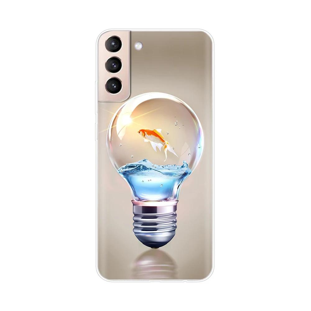 Mobile Phone Bag Case For Samsung Galaxy S21 Silicone Back Cover For Samsung S21 plus s 21 GalaxyS21 S21 FE S21Ultra Cases Capas