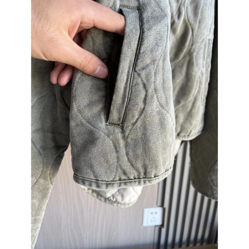 Jachetă pufă Jachetă matlasată pentru femei, cu gât rotund și mâneci lungi, buzunare frontale cu căptușeală, tivul asimetric