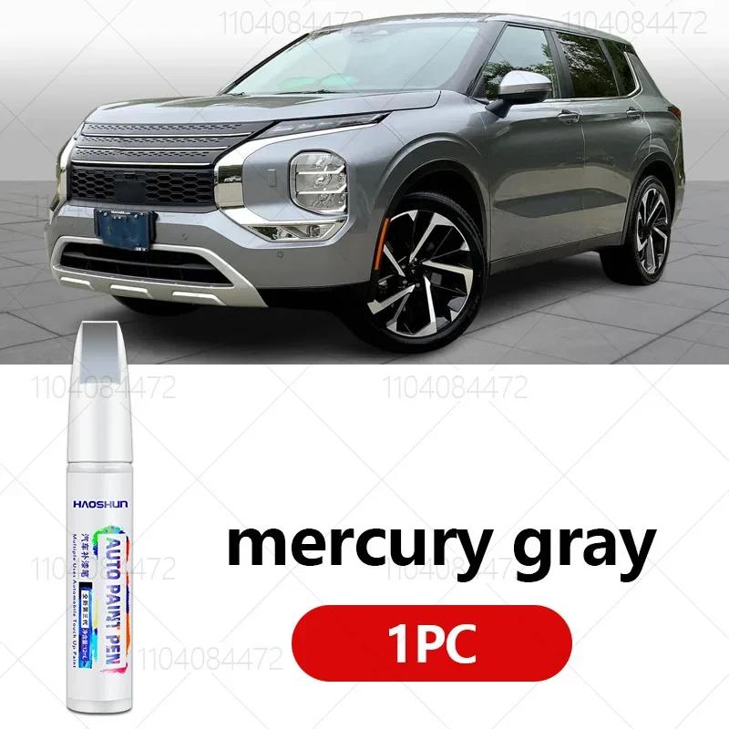 For Mitsubishi Outlander 2001-2025 CU CW0 GF0 GG0 Paint Repair Pen Touch Up Scratch Remover DIY Auto Accessories Black White