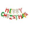 Christmas Candy English Letter Balloon Aluminum Film Balloon Banner  Balloon Arrangement