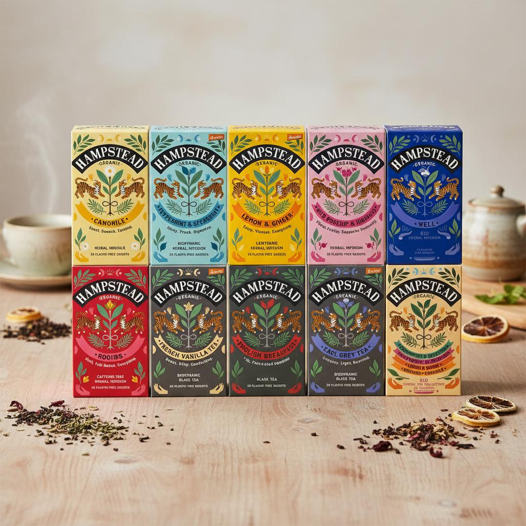 Choose 1 of 10 Hampstead Organic