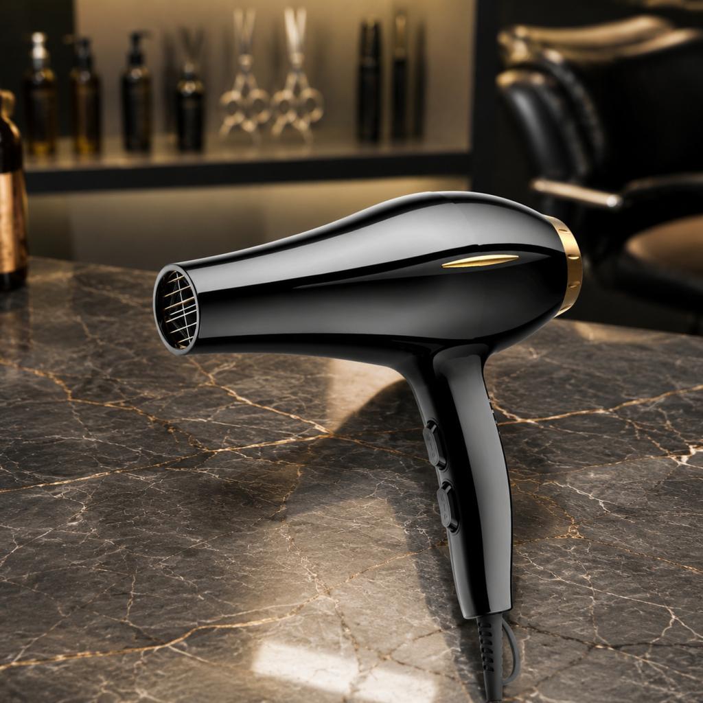 High Power 1300W-1500W Hair Dryer with Ionic Technology Blue Light Professional Salon Hairdryer Fast Drying Cold Hot Air