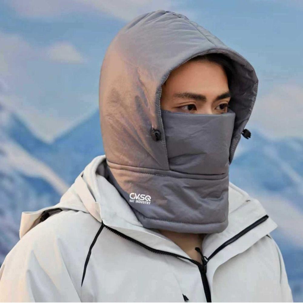 

Down Cotton Winter Warm Hat\ Unisex Ear Protection Hat New Waterproof Winter Hat Winter