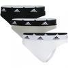 Womens/Ladies Logo Thong (Pack of 3)