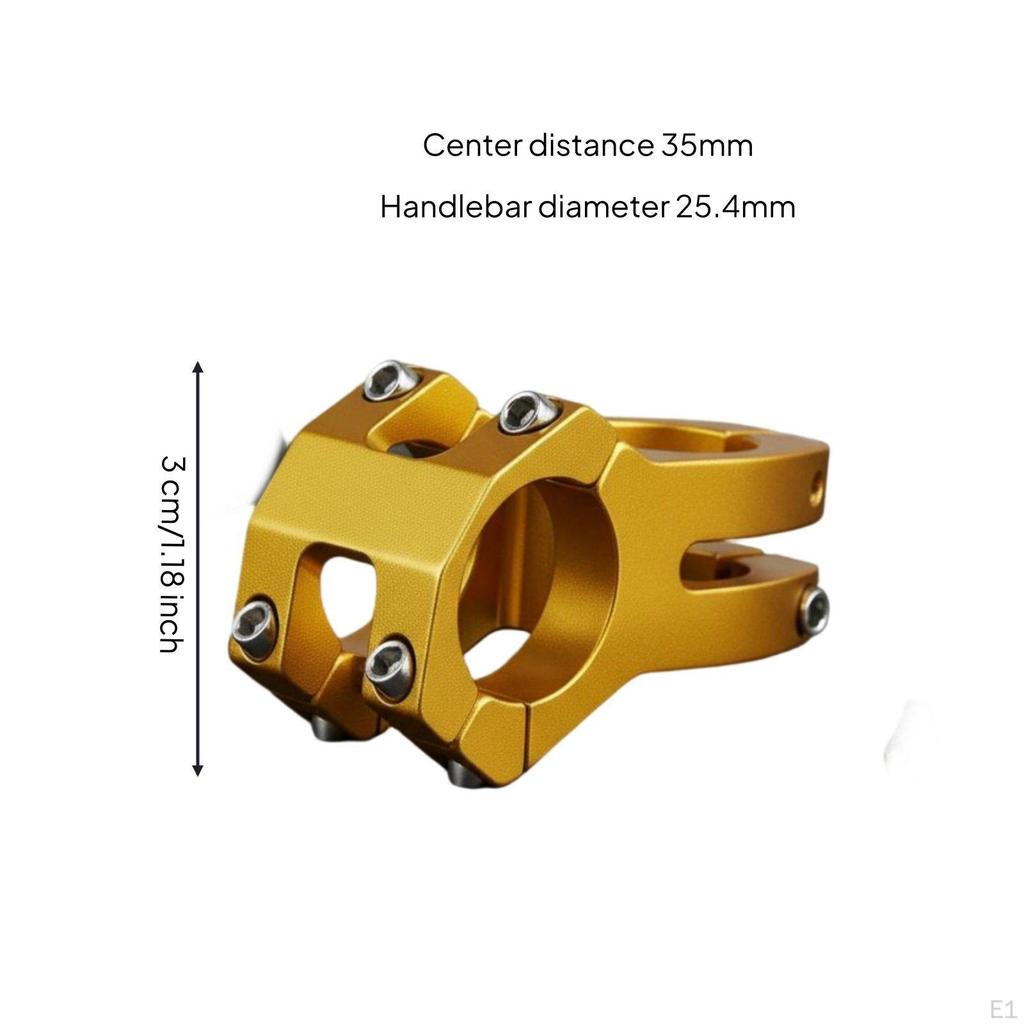 31.8 Mm Stem Unitary Design CNC Aluminum Black