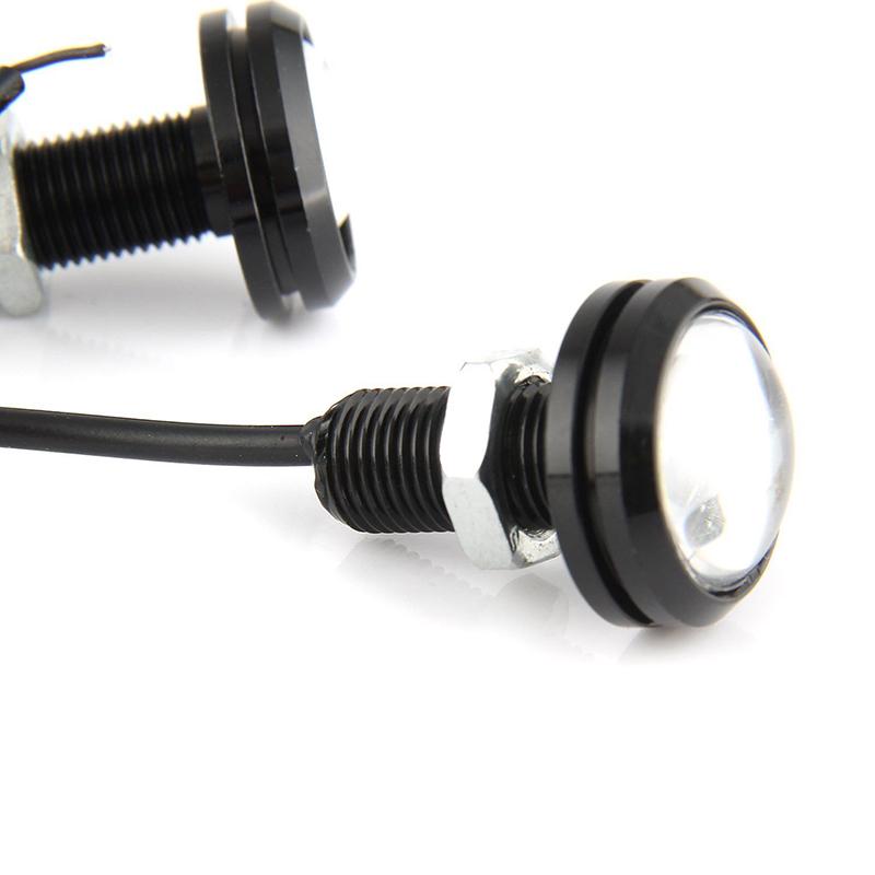 10 Lampadine LED Green Eagle Eye 12V 15W Per Auto - Luci Diurne, Retromarcia, Sottoscocca