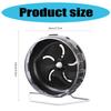 Silent Hamster Exercise Roller Toy Running Wheel Plastic for Small Pet with Stable Base Funny Pet Cage Entertainment Toy