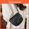Urban Minimalist Style Pu Material Large Underarm Bag With Fashionable Stitching Details Black