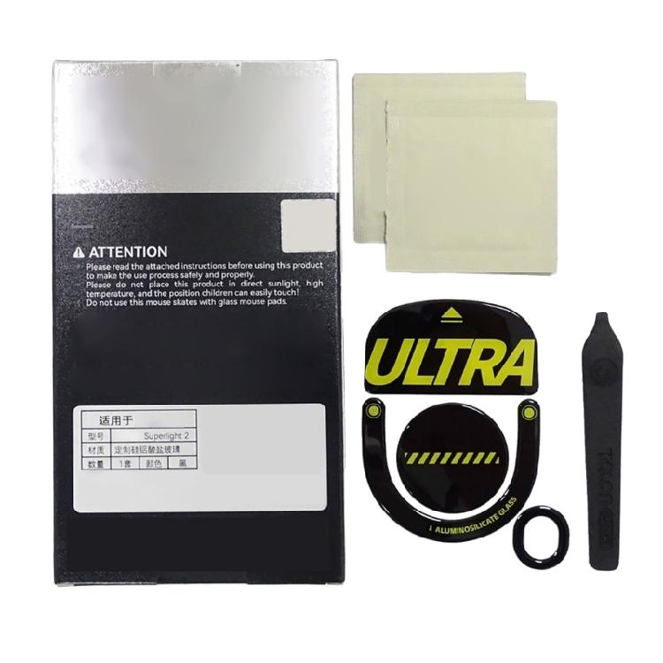 

Стеклянные ножки для мыши Изогнутые Скругленные края Глайды для мыши Для GProX Superlight 2 Беспроводная Мышь Коврики 1