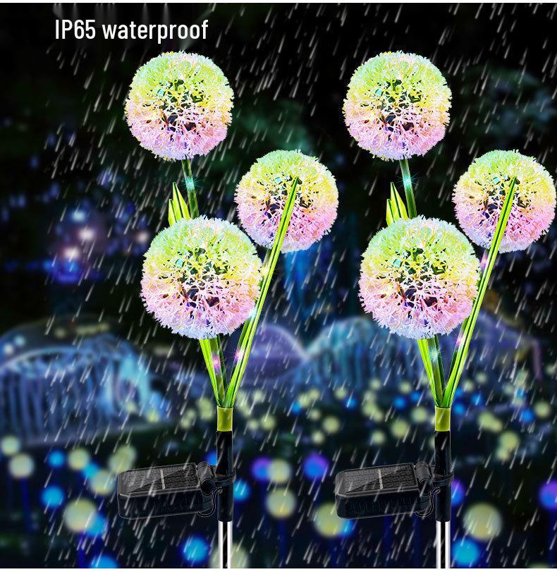 

Сонячні світлодіодні ліхтарі-кульбаби та соняшники для газону – Водонепроникні декоративні садові ландшафтні ліхтарі Single pack in OPP bag