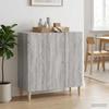 Sideboard Grey Sonoma 89 x 34.5 x 80 cm Particleboard