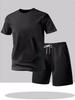 Men's Quick-Dry Short-Sleeve Running Sportswear Set