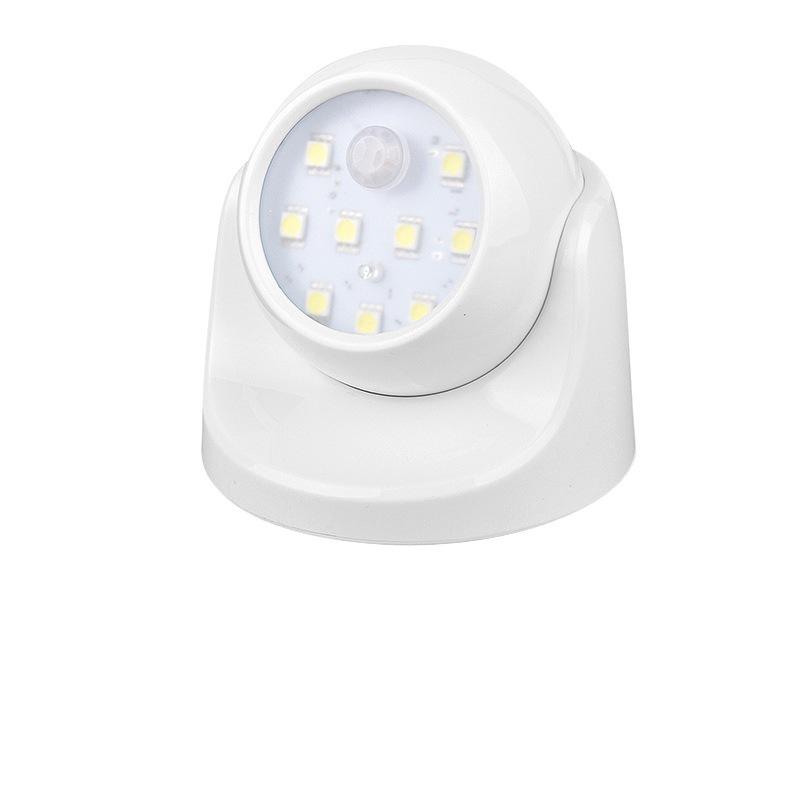 Rechargeable 360° Rotating Motion Sensor Light for Bedroom and Corridor