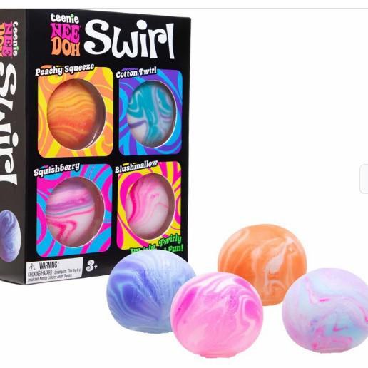 New Needoh Nice Ice Mini Shaped Sensory Toy Super Solid Squish Stress Relief Squeeze Toy For Adult Anxiety Relief Relaxation