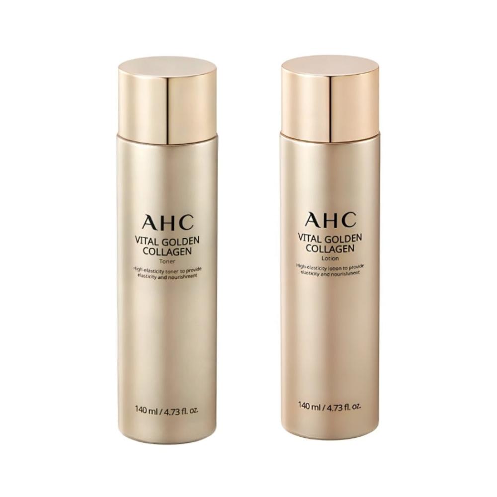 

AHC Vital Golden Collagen Toner Lotion, набор из 2 предметов