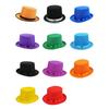 Premium Polyester Top Hat For Magics Shows Unisex Design Suitable For Outdoor Festivals And Themed Parties