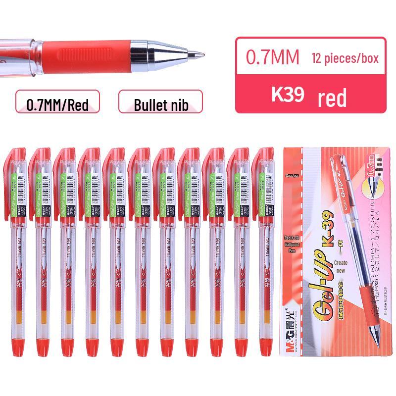 M&G K39 0.7mm Quick-Dry Capped Gel Pen