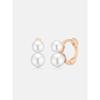 René Perla Sterling Silver Rose Earrings A243Se9013Rph